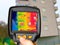 Recording Heat Loss at the Residential building With Thermal Camera