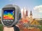 Recording panorama of Zagreb With Thermal Camera