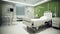 Recovery Room with beds and comfortable medical equipped in a hospital. Intensive care unit