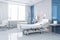 Recovery Room with beds and comfortable medical equipped in a hospital. Intensive care unit