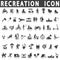 Recreation icons