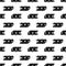 Recreation motorhome pattern seamless vector