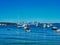 Recreational Boats Moored in Watsons Bay, Sydney Harbour, Australia