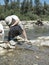 Recreational gold panning