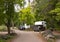 Recreational vehicles occupying campsites at a facility near sedona