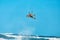 Recreational Water Sports Action. Kiteboarding Extreme Sport. Summer Fun. Hobby