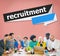 Recruitment Hiring Career Human Resources Concept