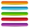 Rectangle banners / buttons / labels in several color