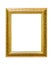 Rectangle decorative golden picture frame