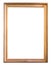 Rectangle decorative golden picture frame