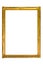 Rectangle decorative golden picture frame