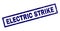 Rectangle Grunge ELECTRIC STRIKE Stamp