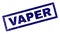 Rectangle Grunge VAPER Stamp