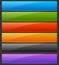 Rectangle horizontal bright, colorful button, banner backgrounds