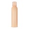 Rectangle Shampoo Cosmetic Container. White Bottle