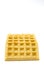 Rectangle Waffles on a White Background