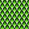 Rectangles or lozenges seamless pattern in trendy neon lime color.