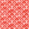 Rectangles repeat. Coral colored squares tile