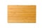 Rectangular bamboo cutting board isolated