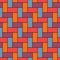 Rectangular interlocking blocks wallpaper. Parquet background. Seamless surface pattern design with repeated rectangles.