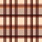 Rectangular seamless pattern in beige and brown