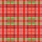 Rectangular seamless pattern mainly in red hues