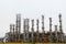 Rectification columns, gas separation unit at oil refiner