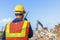 Recyclable waste, Workers sort out waste for recycling