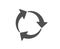 Recycle arrow icon. Recycling waste. Vector