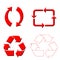 Recycle arrows