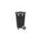 Recycle bin with icon isolated. Trash can icon