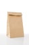 Recycle Brown Paper Bag with Copy Space on White
