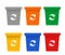 Recycle color symbols