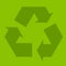 Recycle green symbol illustration