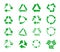 Recycle icon collection design