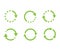 Recycle icon vector.Recycle Recycling set symbol.Ecologically pure funds.Set of arrows.Eco green illustration.