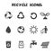 Recycle icons