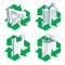 Recycle icons