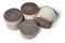 Recycle and purchase of precious non-ferrous metals. Four round and oval ceramic catalysts containing platinum, palladium and