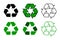 Recycle, reduse, reuse symdol, mobius loop