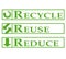 Recycle, Reuse, Reduce