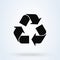 Recycle Simple vector modern icon design illustration
