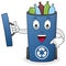 Recycle Waste Bin Character