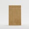 Recycled Brown Paper Bag Mock-up Template On White Background, Ready For Your Design, 3d Illustration