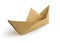 Recycled paper boat