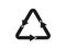 Recycling arrows in triangle. Cycle of ecological conversation. Recycle logo. Ecology life symbol. Save eco on earth. Isolated