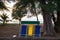 Recycling, Beach, Australia, Garbage Bin, Brighton Beach - Melbourne