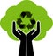 Recycling logo