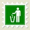 Recycling Sign Stamp