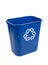 Recylce bin on a white background